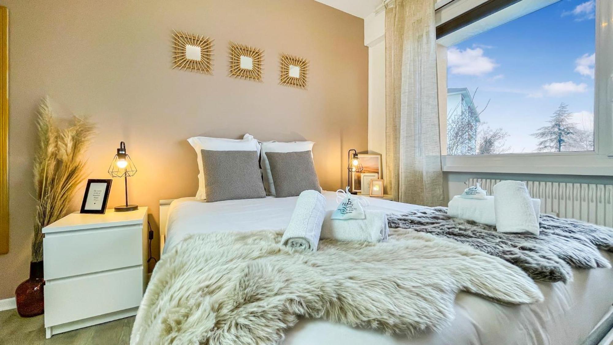 Homey La Coloc Mugi - Colocation Haut De Gamme - Chambres Privees - Balcon - Wifi Et Netflix - Proche Transports Commun Annemasse Eksteriør bilde