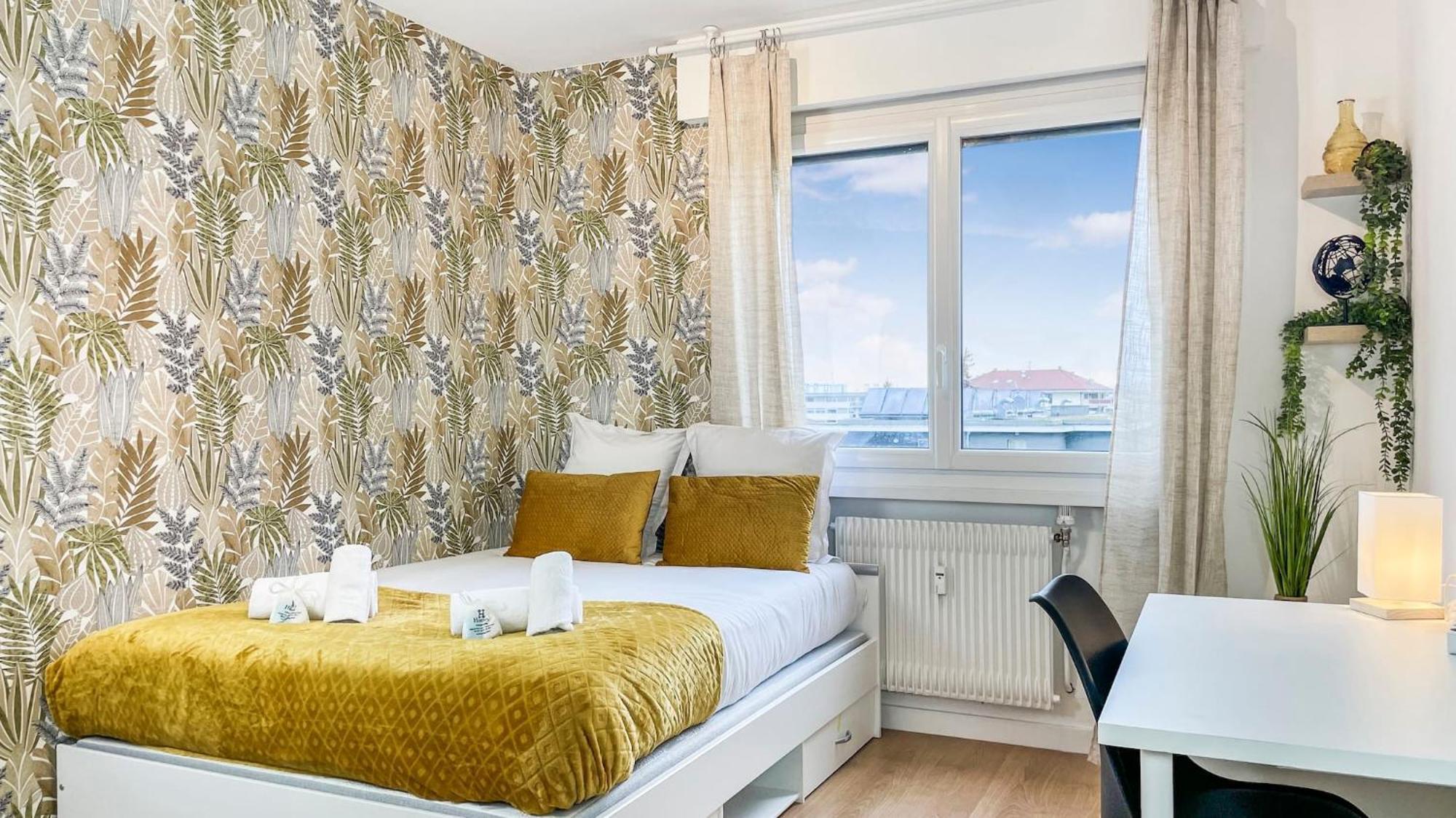 Homey La Coloc Mugi - Colocation Haut De Gamme - Chambres Privees - Balcon - Wifi Et Netflix - Proche Transports Commun Annemasse Eksteriør bilde
